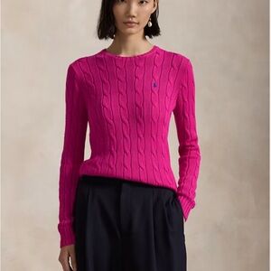 Polo Ralph Lauren Crew Neck Cable Knit Sweater